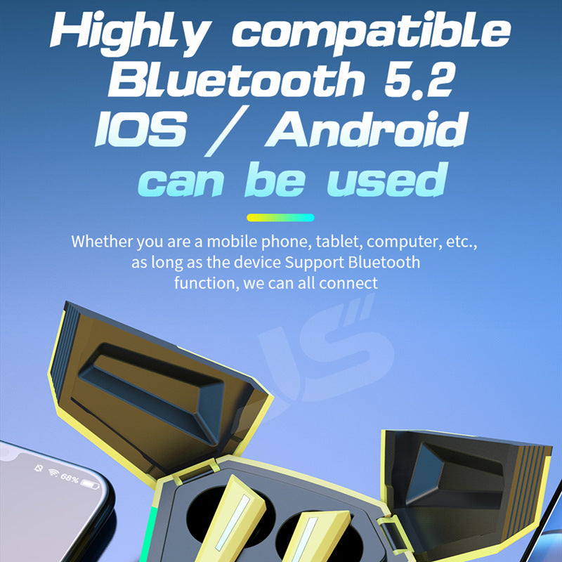 Jk-20 HiFi stereo sound quality earbuds Built-in Microphone In Ear for online gaming earphones Touch-control sports earbuds