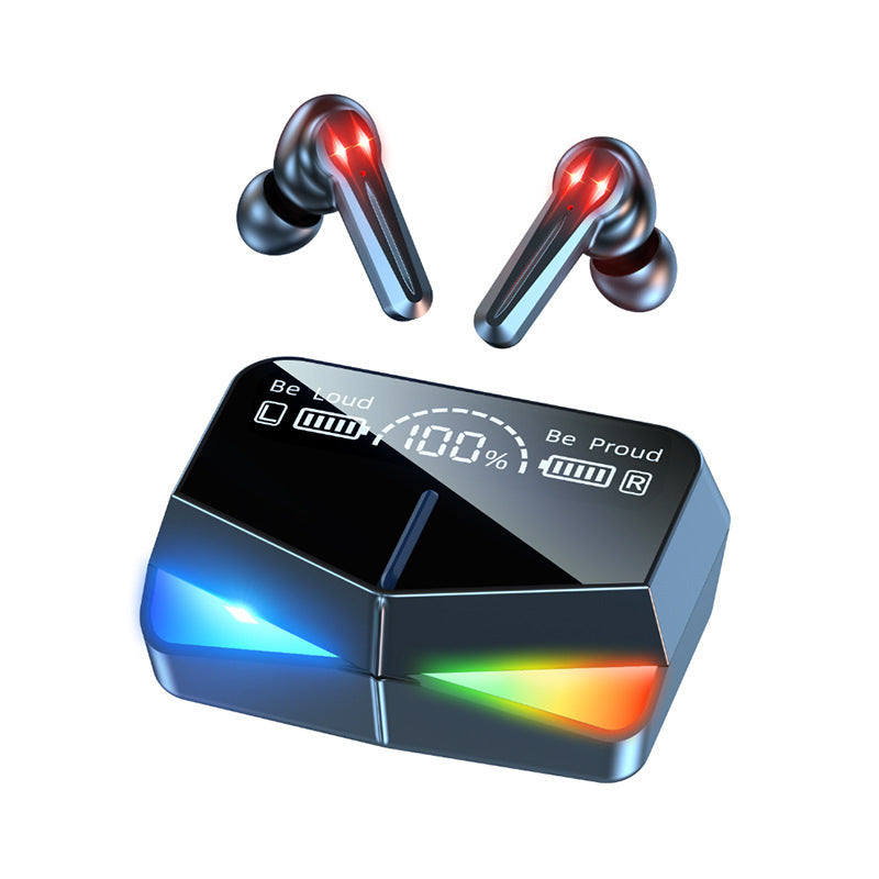 MG M28 Earbuds Gaming Wireless Earphones Sports Stereo Sound No Delay LED Digital Display Smart Touch Noise Reduction M28 Earphone