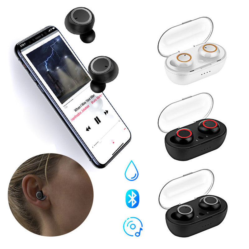 W12 wireless Bluetooth earphones HiFi headphones Game earbuds cool headset cute earphone