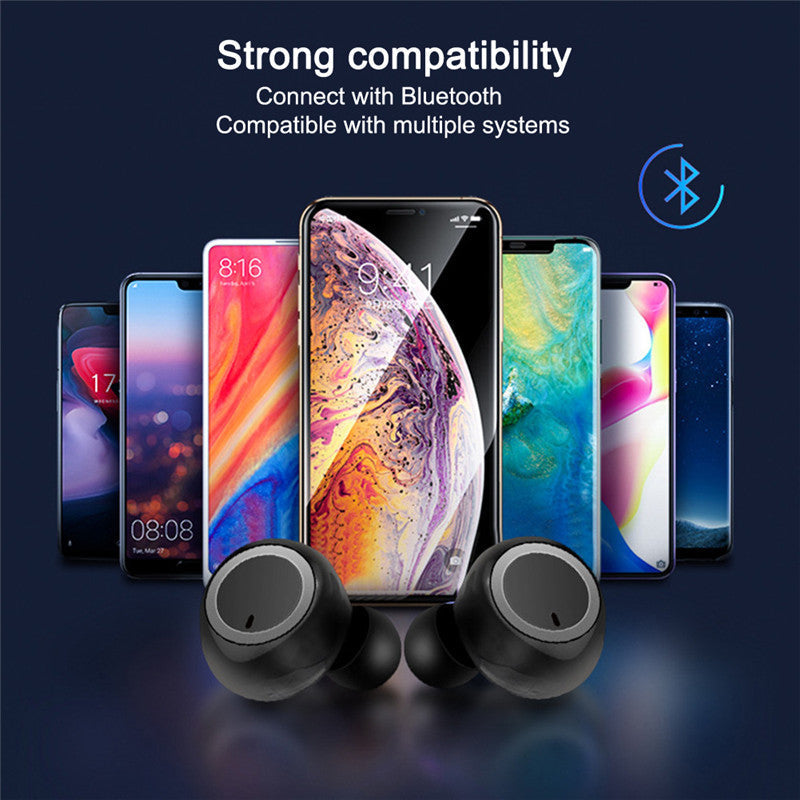 W12 wireless Bluetooth earphones HiFi headphones Game earbuds cool headset cute earphone